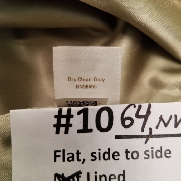 #1064 Preown Caslon Slate Green Wool Tweed Pants 4 - Picture 6 of 15